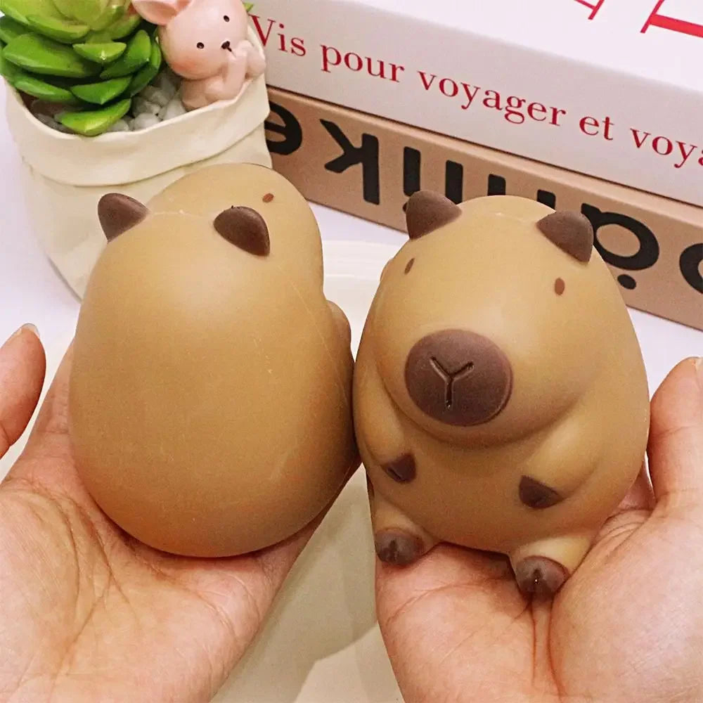 Kawaii Capybara Slow Rebound Squeeze Toy - Stress Relief Squishy
