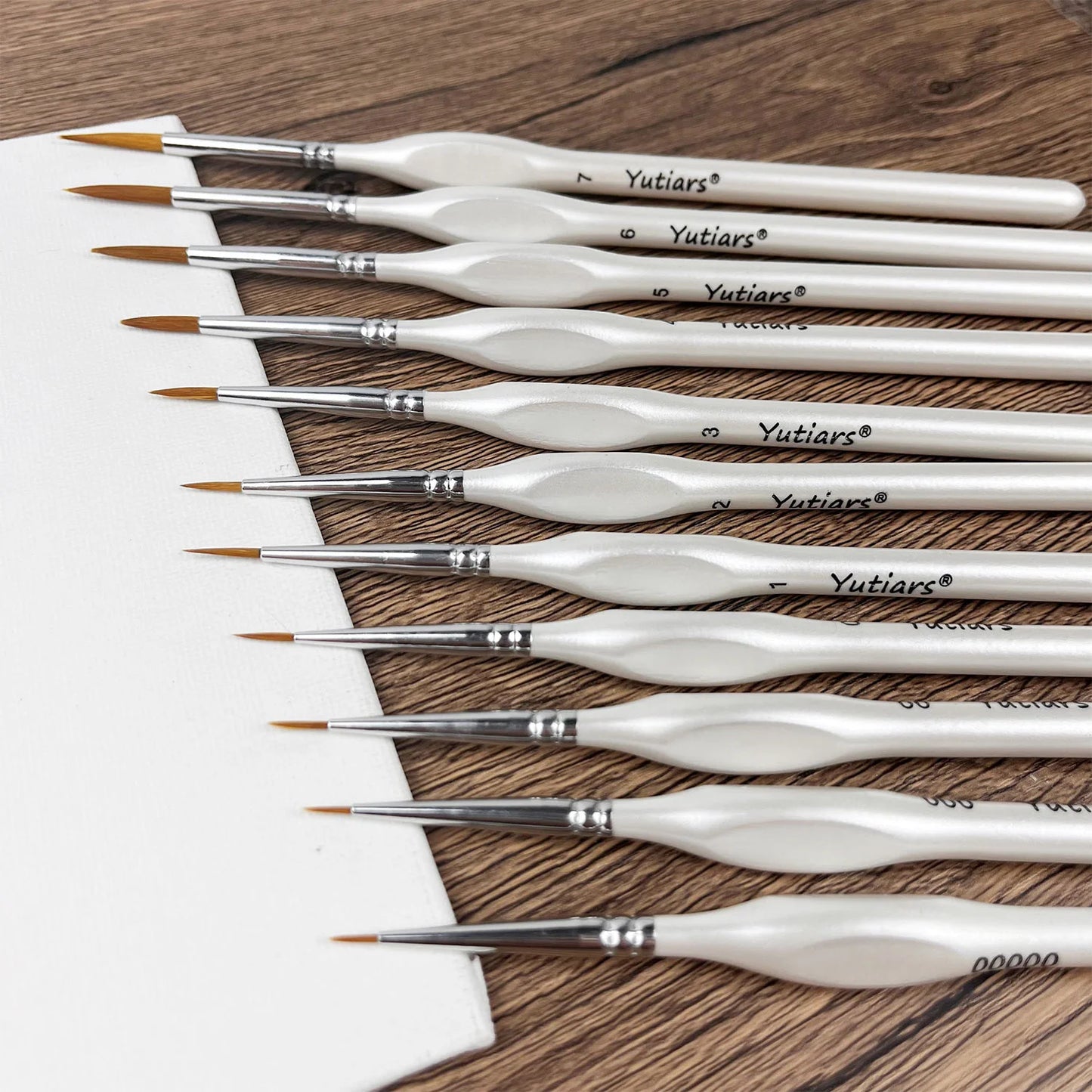 3/6/11/14pcs Professional Micro Miniature Paint Brush Set for Warhammer 40K DND Paint by Numbers Fantasy Scale Model Enamel Art