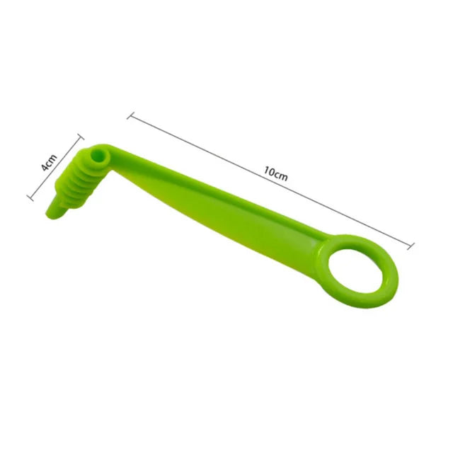 Spiral Vegetable Cutter - Manual Roller Slicer for Potatoes, Carrots & Cucumbers