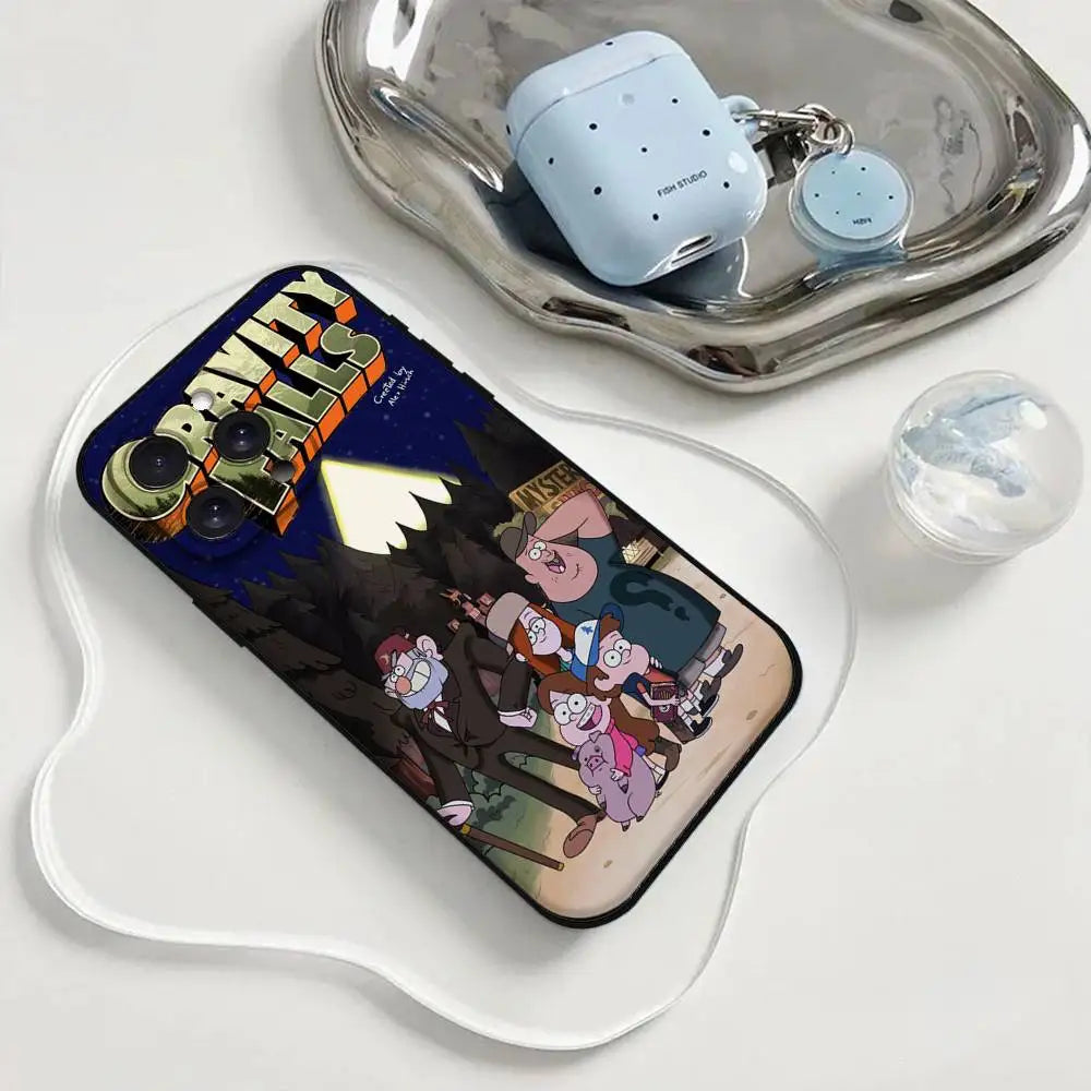 Premium Gravity Falls Pig iPhone Case - Cartoon Character Protective Cover