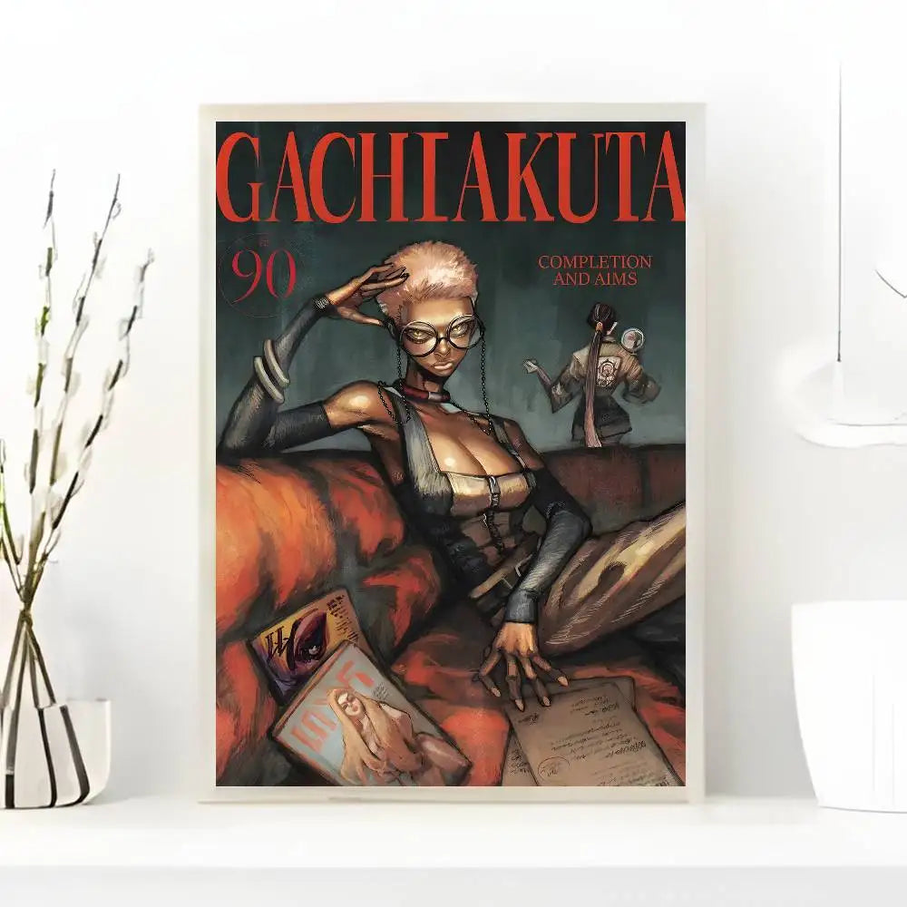 G-GACHIAKUTA ANIME Poster Art With Prints Home Bedroom Living Room Decoration Gift