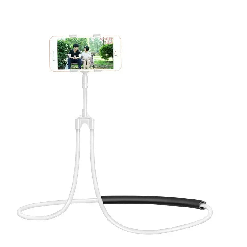 Premium Hanging Neck Phone Holder - 360° Adjustable Lazy Mount Stand