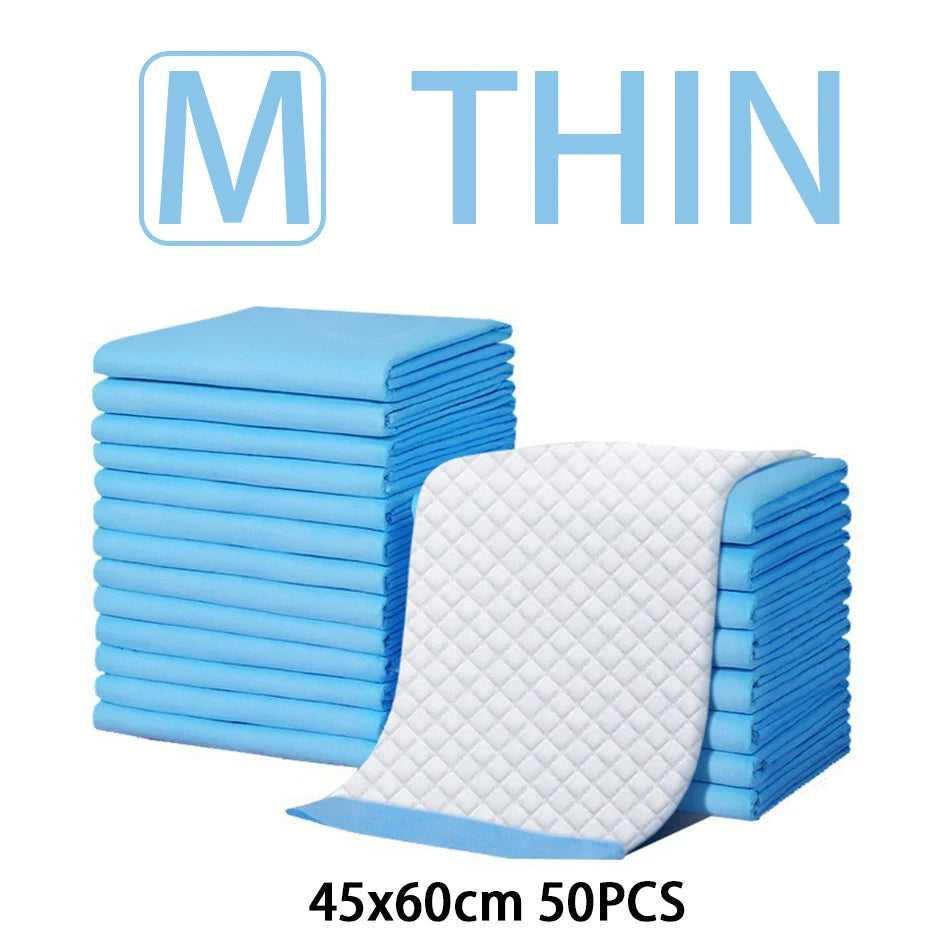 20 To 100PCS Super Absorbent Pet Diapers For Dogs Training Pee Pads Disposable Healthy Nappy Mat For Cats Dog Quick-dry Surface