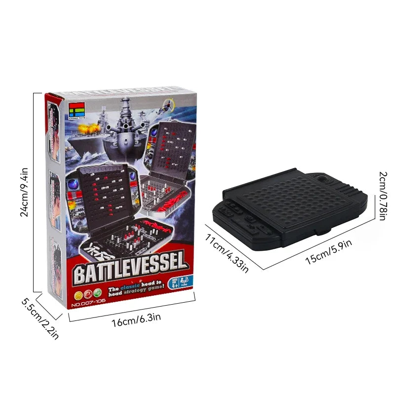 Children Interesting Warship Sea Ship Board Games Toy Two Player Battleship The Classic Naval Combat Strategy Table Game Kid Boy