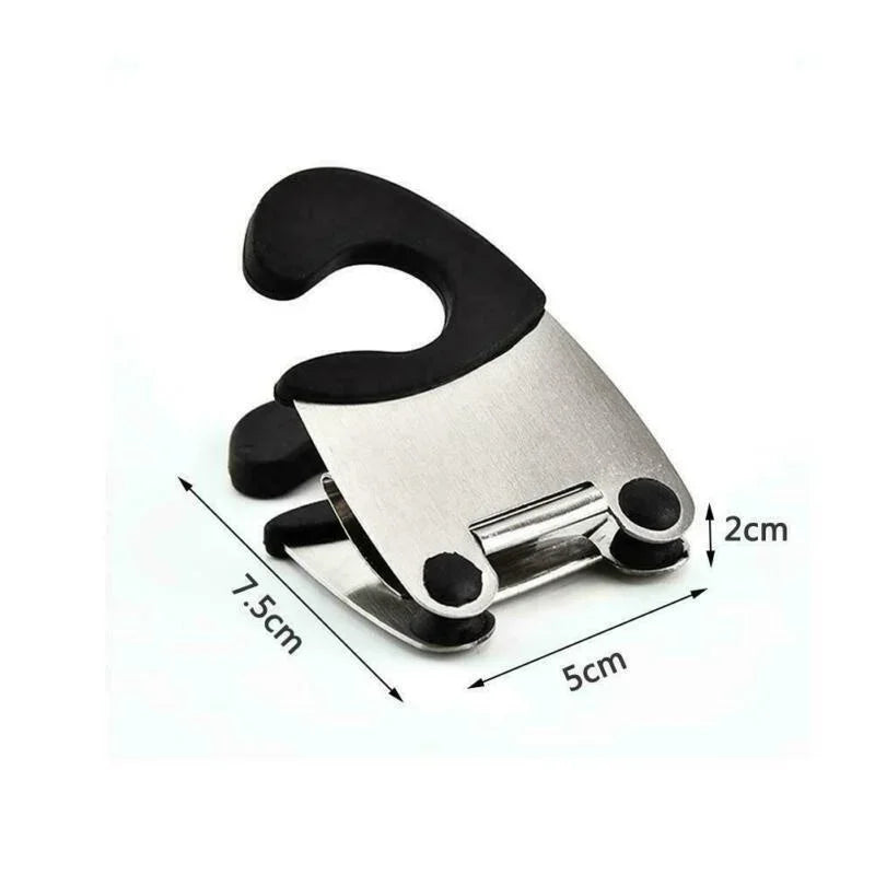 Silicone Pot Spoon Holder - Anti-Scald Clip Rest for Kitchen Utensils
