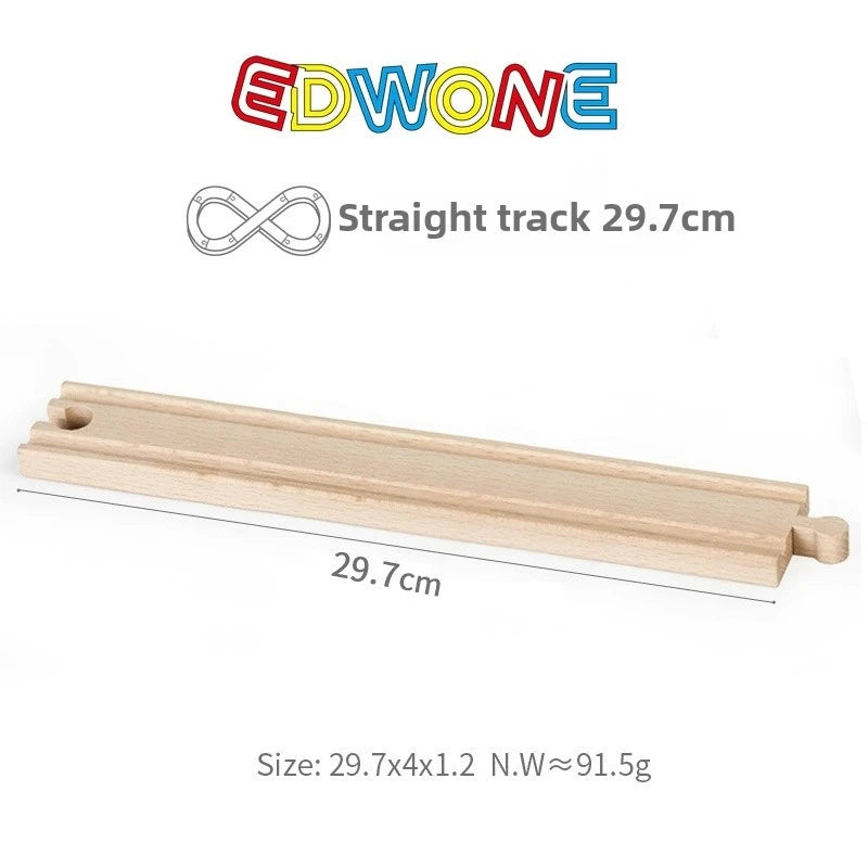 All Kinds Wooden Track Accessories Wooden Railway Train Track Parts Fit for Brand Wood Tracks Railway Toys for Children Gifts