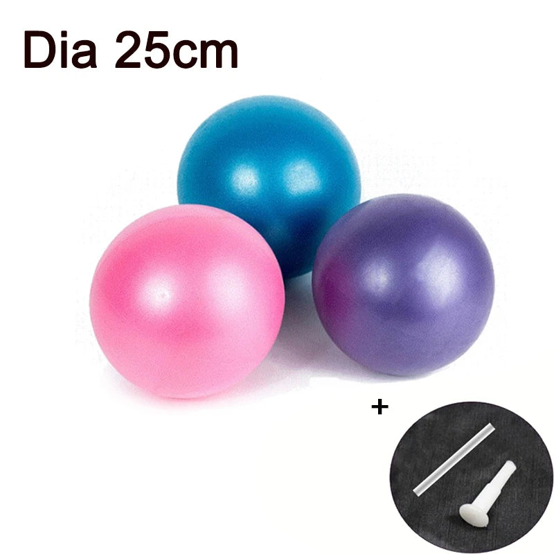 Premium Yoga Ball - Anti-Burst Exercise Ball 25cm/45cm with Pump