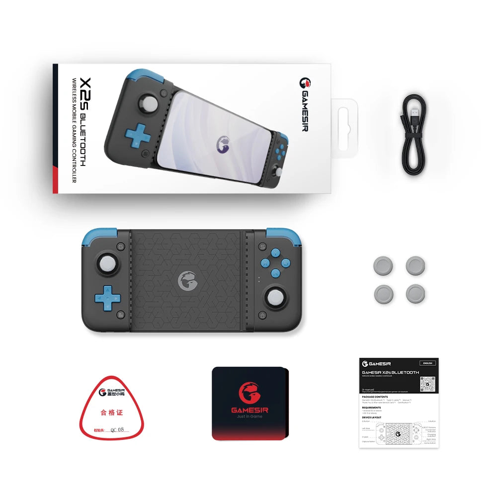 GameSir X2s Bluetooth Mobile Gaming Controller for Android - Hall Effect Joystick