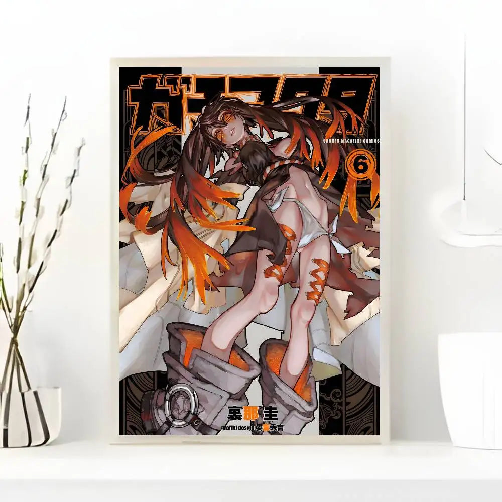 G-GACHIAKUTA ANIME Poster Art With Prints Home Bedroom Living Room Decoration Gift