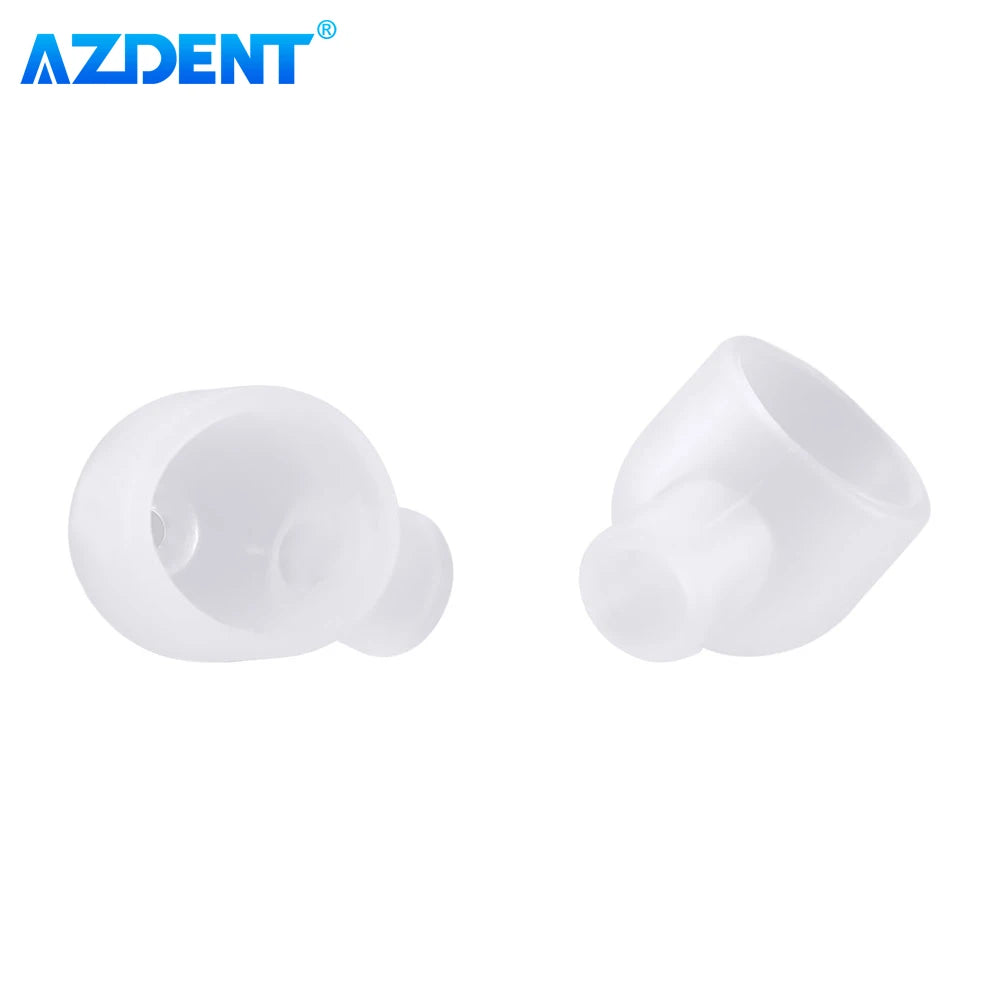 2PCS AZDENT Dental Tiny Cover Powder Dust Proof Cap SandTrap Autoclave fit for Aluminum Oxide Air Abrasion Micro Sandblaster