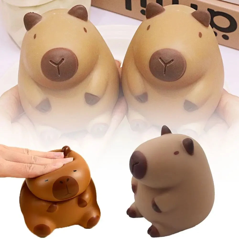 Kawaii Capybara Slow Rebound Squeeze Toy - Stress Relief Squishy