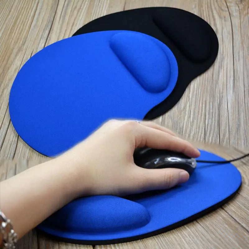 Mouse Pad EVA Support Wristband Gaming Mousepad Solid Color Mice Mat Comfortable Mouse Pad With Wrist Rest For Laptops in Office