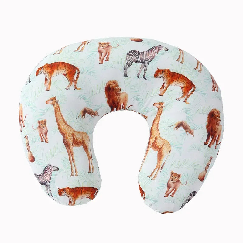 Premium U-Shaped Breastfeeding Pillow - Elastic Nursing Support Cushion