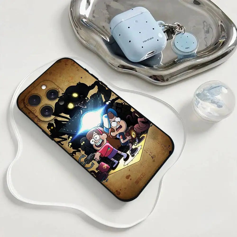 Premium Gravity Falls Pig iPhone Case - Cartoon Character Protective Cover