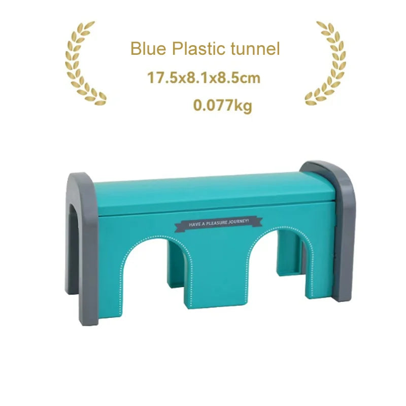 New Wooden Train Tracks Scene Accessories Mountain Tunnel Bridge Crane Tower Compatible ALL Brand Wooden Track Toys For Kids