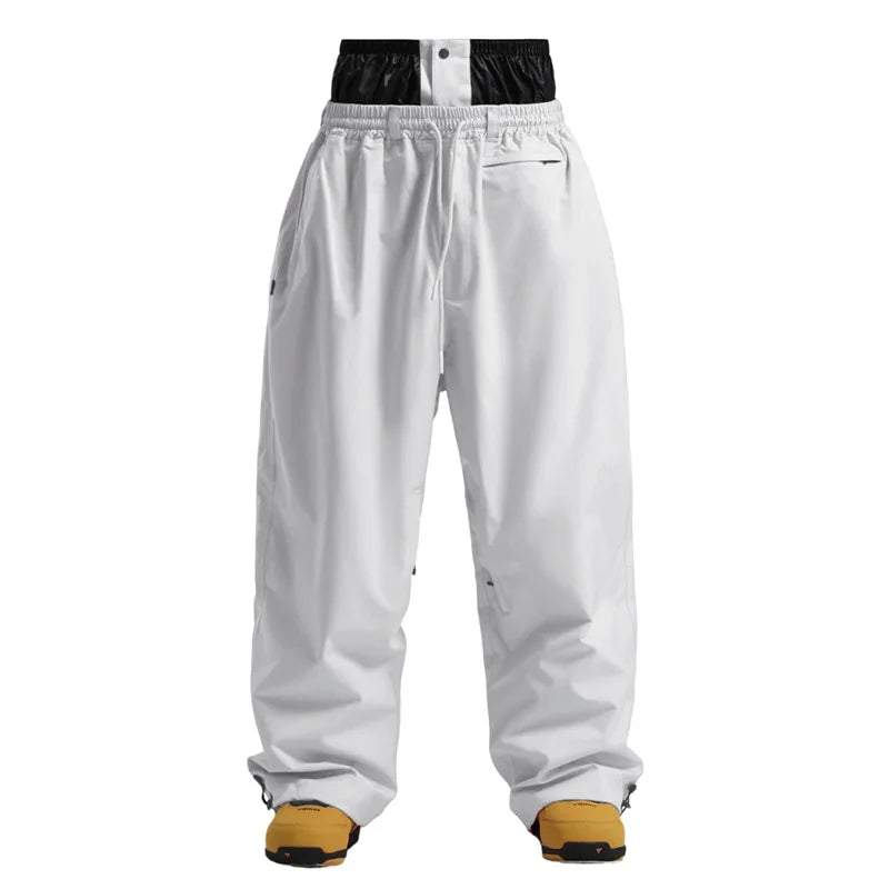 Outdoor Hiking Woman Snow Trousers Winter Mountain Sport Men Skiing Pants Loose Waterproof Female Snowboard Clothes Wear