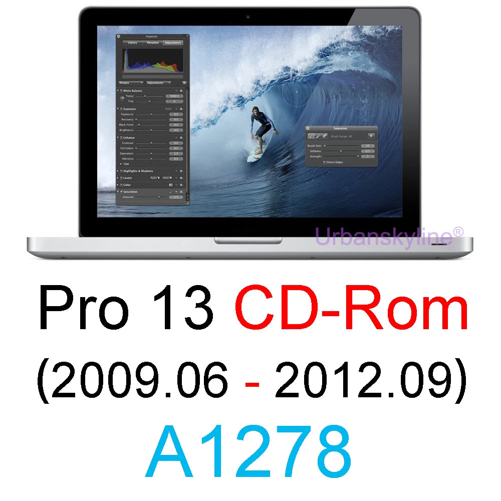 Screen Protector for MacBook Air 15 13 M4 Pro 14 M5 16 M3 M2 M1 Touch Bar ID 11 12 HD Skin Film Guard Cover 13.6 A3241 A3240