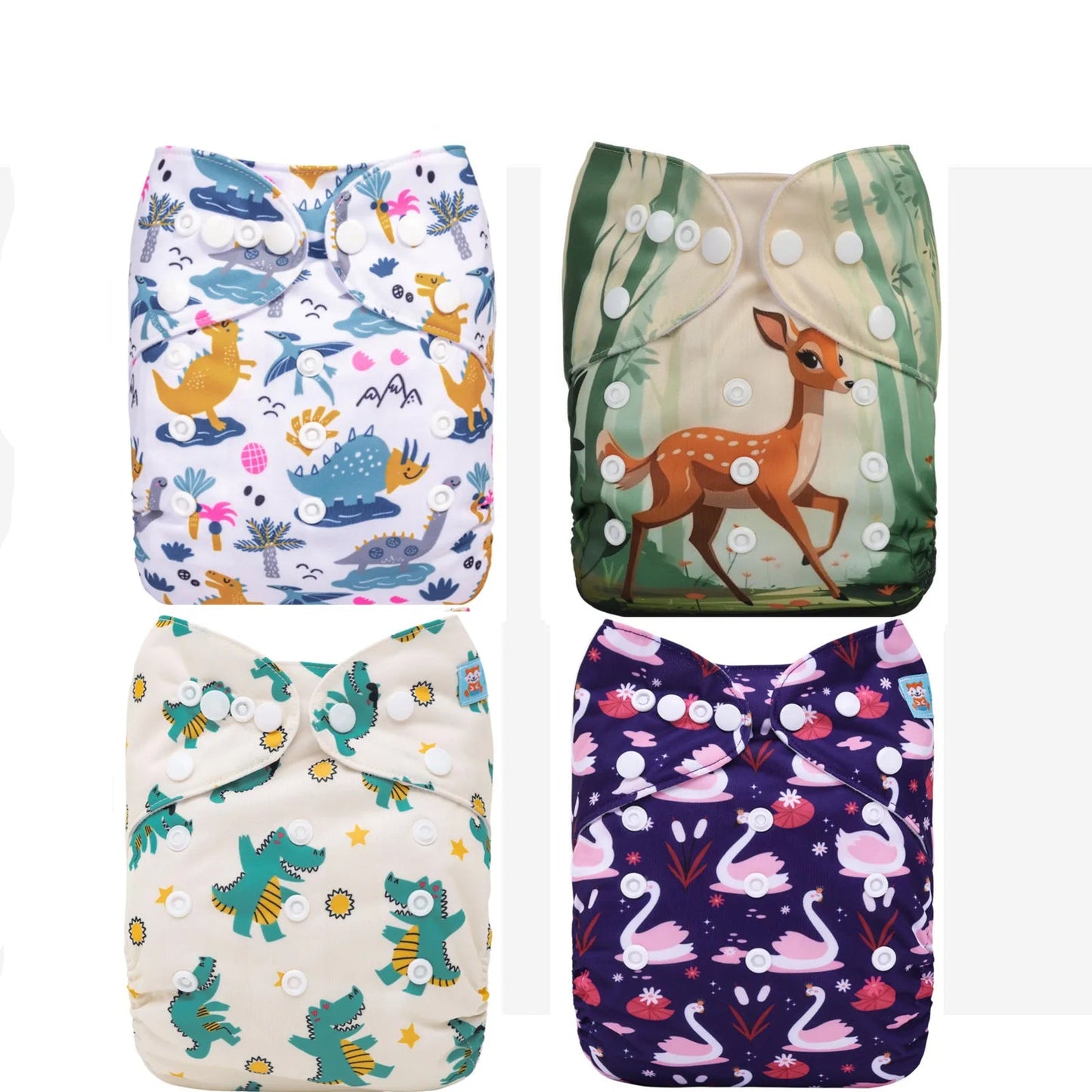 Premium ALVABABY Cloth Diaper Shell - Eco-Friendly Adjustable Nappy