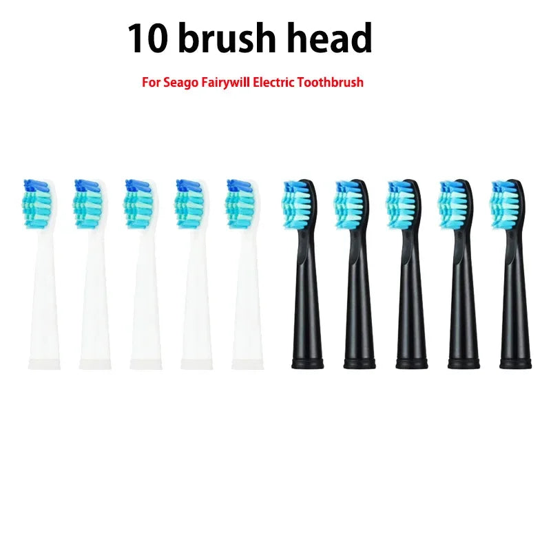 For Fairywill Interdental Brushs Heads Electric Toothbrush Replacement Sonic Toothbrush heads for FW-507 FW-508 FW-917 FW-959
