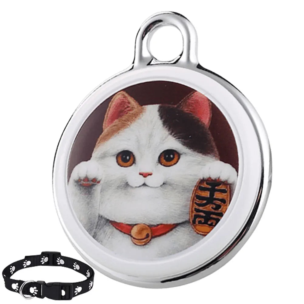 Gps Tracker For Cats Dogs Long Distance Smart Bluetooth Mini Waterproof Gps Tracker Collar For Pets Anti-Lost Android Ios Phone