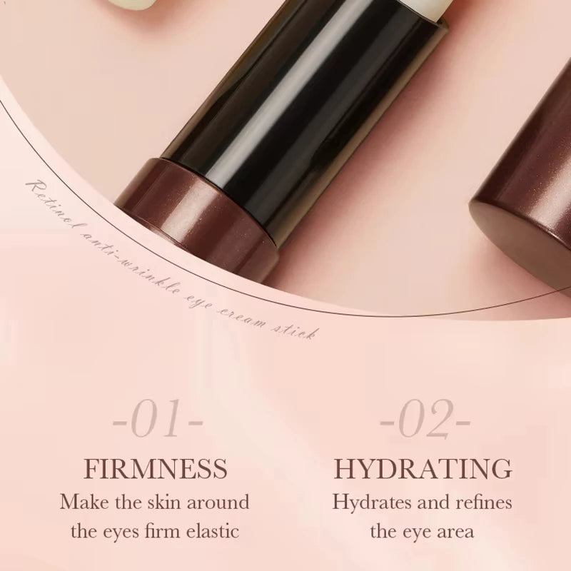Retinol Eye Cream Stick Removing Anti Dark Circles Under the Eyes Moisturizing Firming Eyes Cream Eye Korean Skin Care Cosmetics