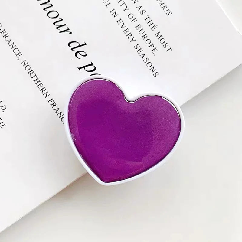 Premium Heart-Shaped Phone Grip - Universal Expanding Stand & Holder