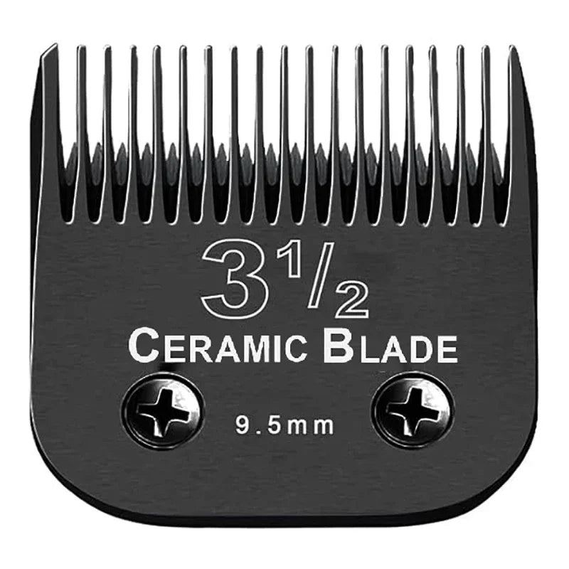 Black Detachable Pet Dog Cat Grooming Clipper Blade Compatible with Most Andis,Oster A5,Wahl KM10 Series Animals Clippers