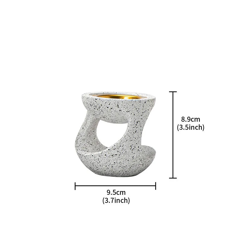 Y Modern Resin Hanging Pot Shaping Incense Burner Handheld Aromatherapy Burner Middle Eastern Arabian Festival Home Decoration
