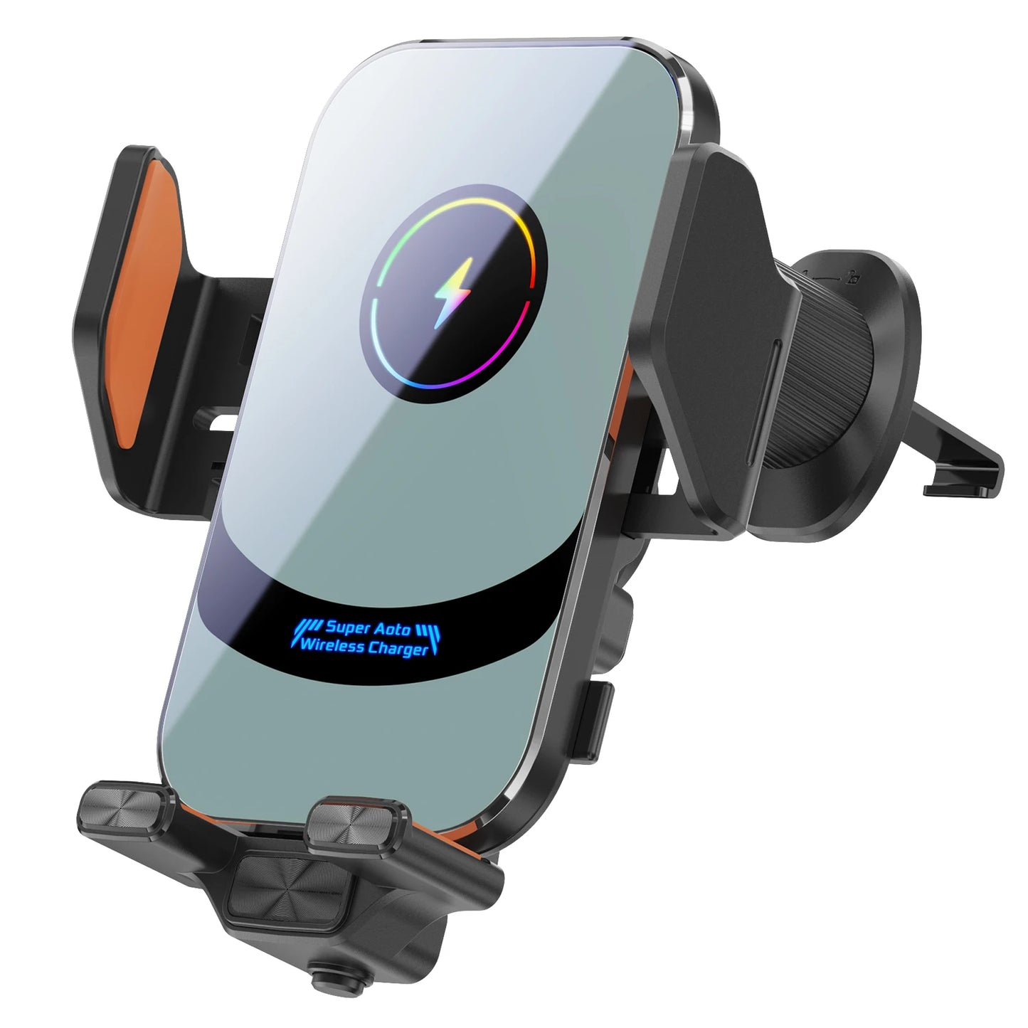 Premium Wireless Car Charger Mount - 66W Fast Charging Phone Holder