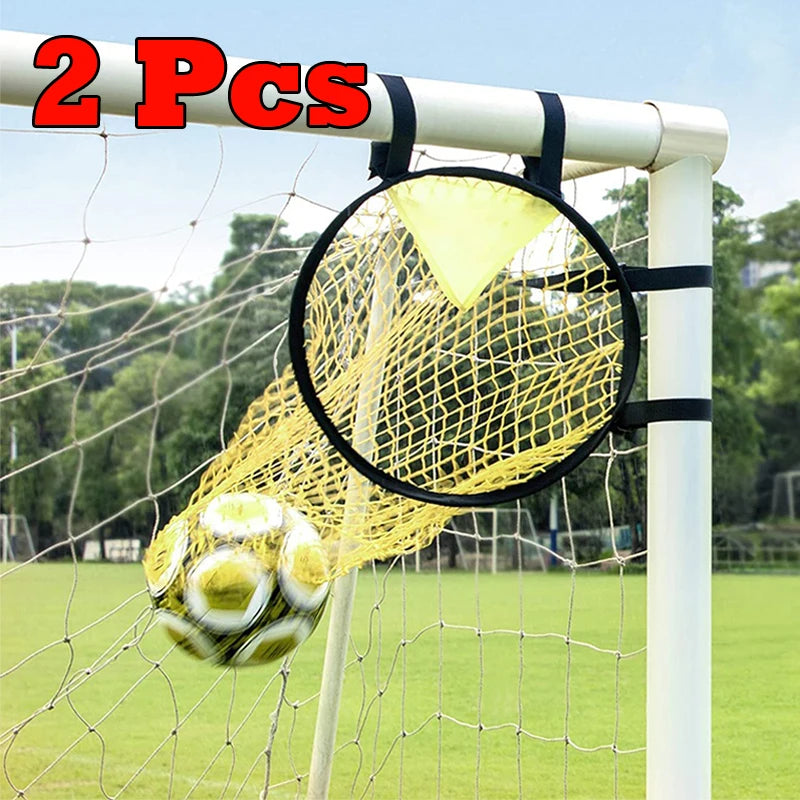 Premium Foldable Football Target Net - Soccer Training Goal Set