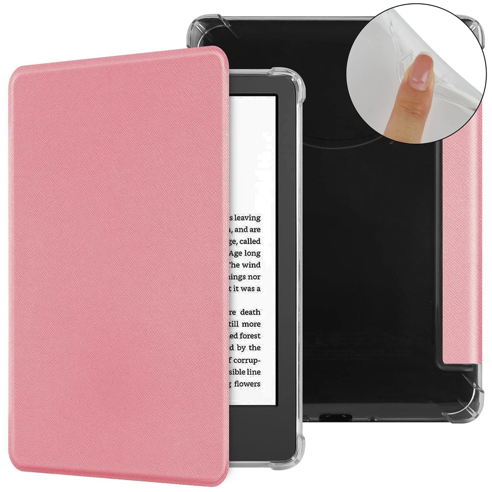 For Kindle Paperwhite 2024 (12th Gen) Case 7 inch eReader Transparent Soft TPU Cover For Kindle Paperwhite 5 11th Generation 6"