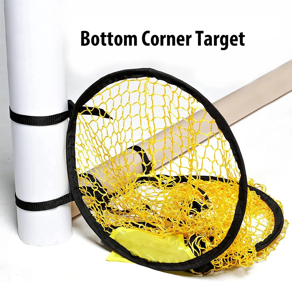 Premium Foldable Football Target Net - Soccer Training Goal Set