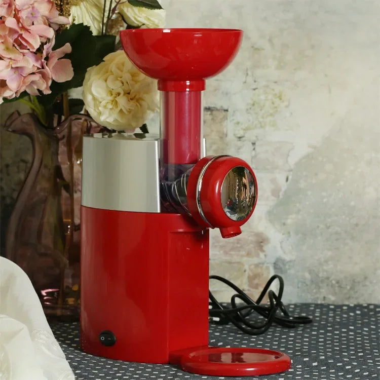 Automatic Frozen Fruit Dessert Maker - Self-Cooling Ice Cream & Milkshake Machine