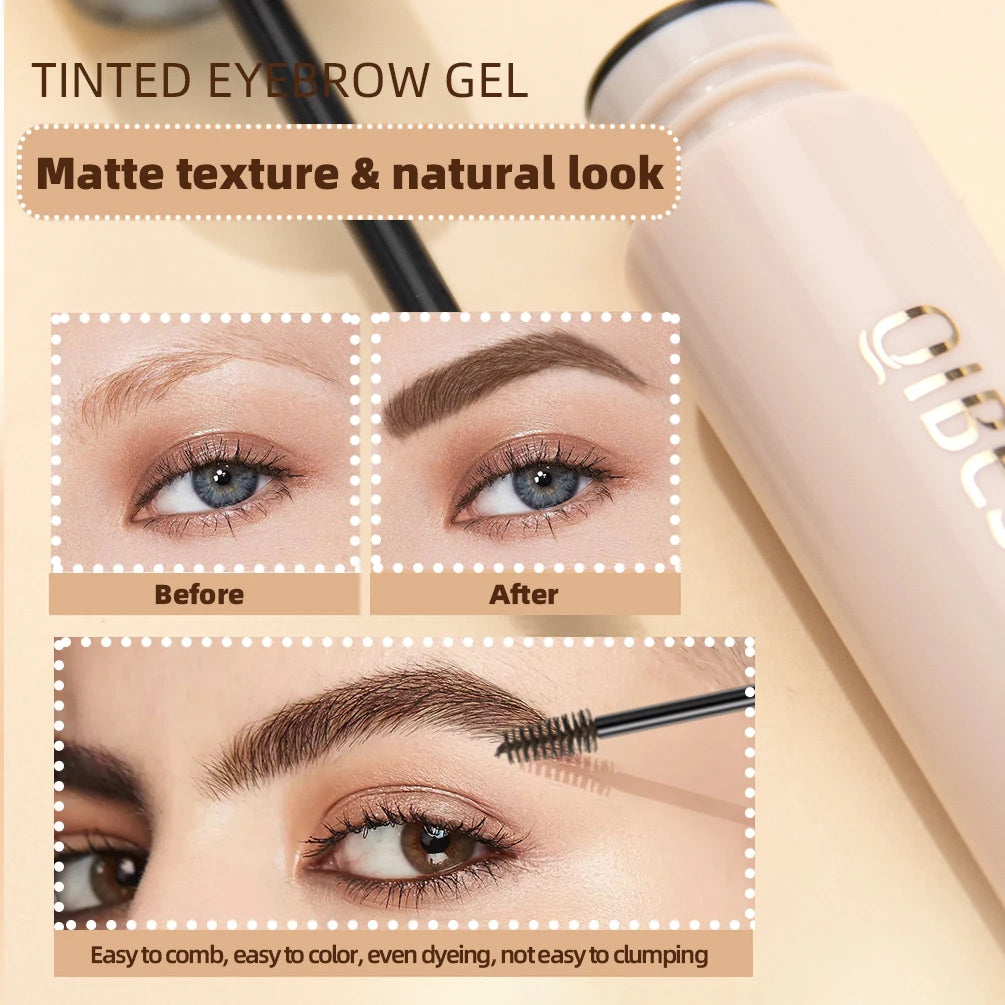 4 Colors Long Lasting Waterproof Eyebrow Mascara Cream Eye Brow Shadow Makeup Beauty Comstic Tools With Brush Dye Eyebrow Gel