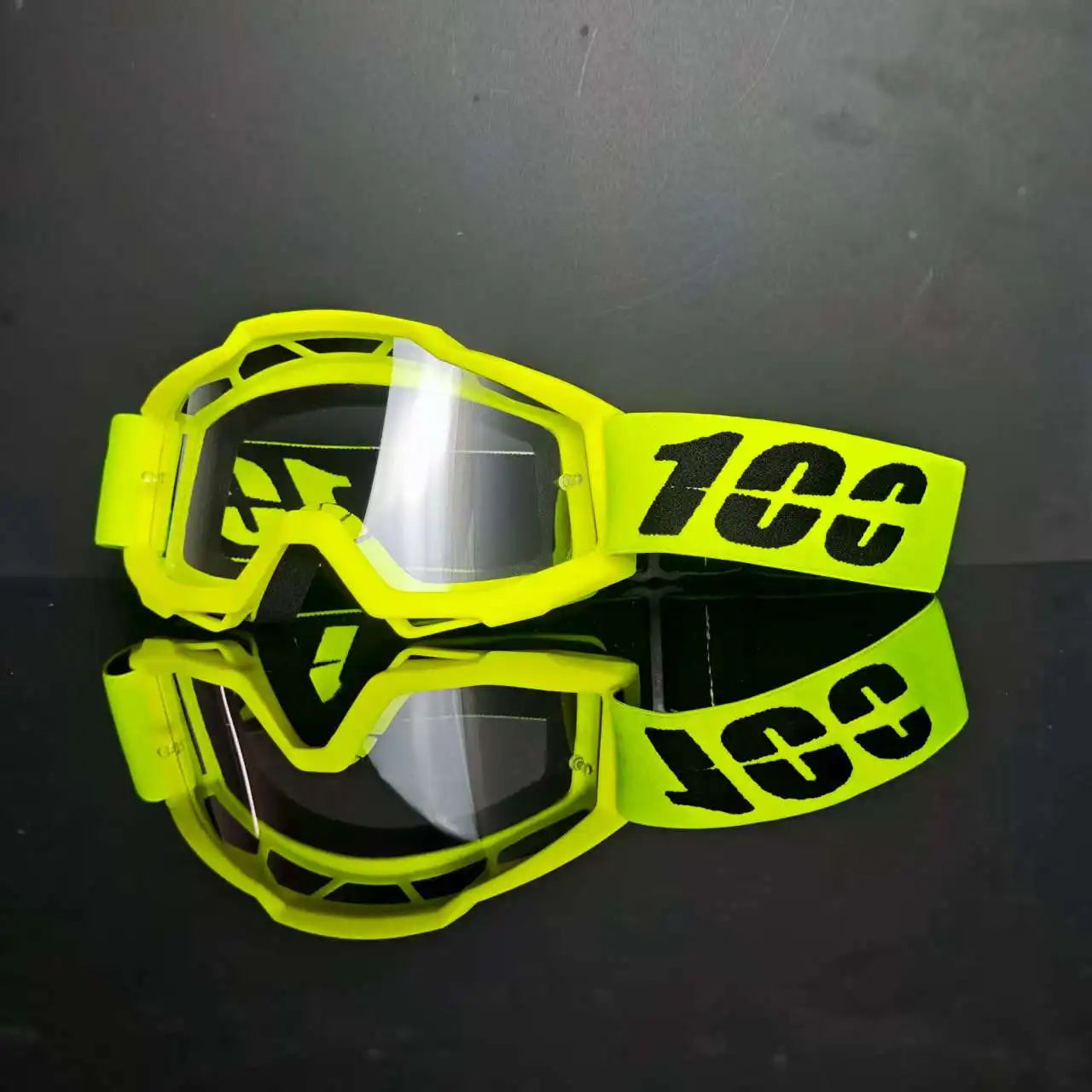 100 Ski Snowboard Goggles  Skiing Eyewear Winter Outdoor Sport Cycling ATV BMX MTB  Windproof   Protection Man Woman Sunglasses