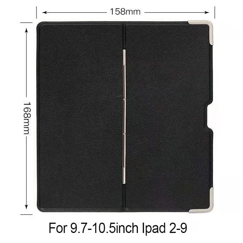 Universal Fold Case Tablet Cover Ultra Slim Case Tablet Shell Foldable Stand Smart Back Case for iPad Ultra Slim Hold Protective