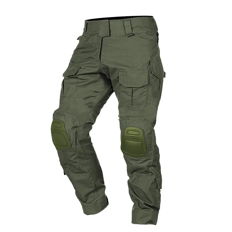 Tactical Uniform Camo Multicam Combat Shirts Cargo Pants +pads Sniper Hunting Clothes Suits Trainning Airsoft Paintball Sets