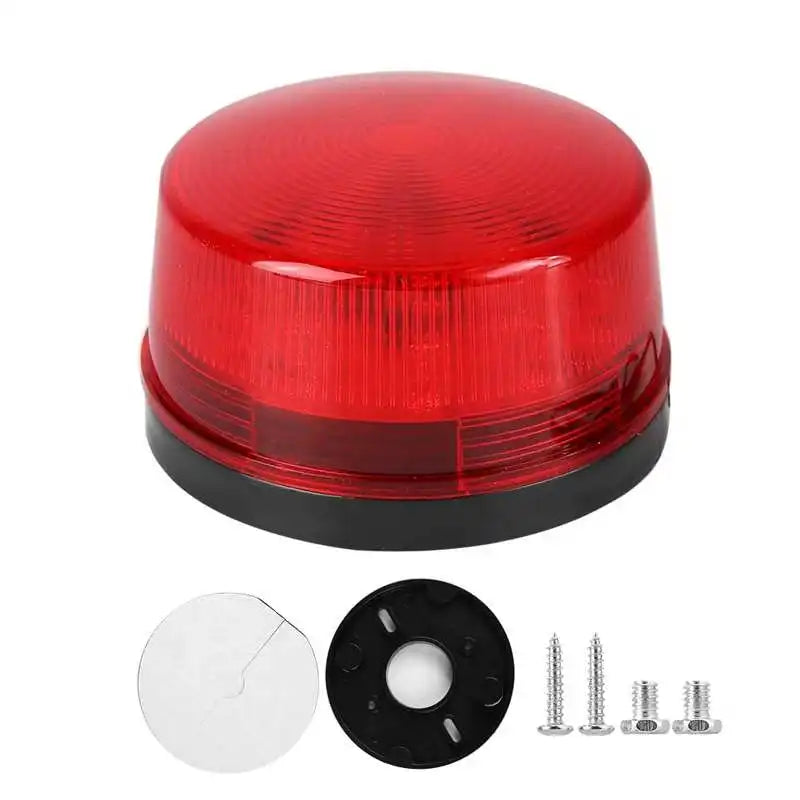 Strobe Warning Light 12v 24v 220v Bolt Type High-light Flashing Beacon Led Indicator Lamp for Security System H