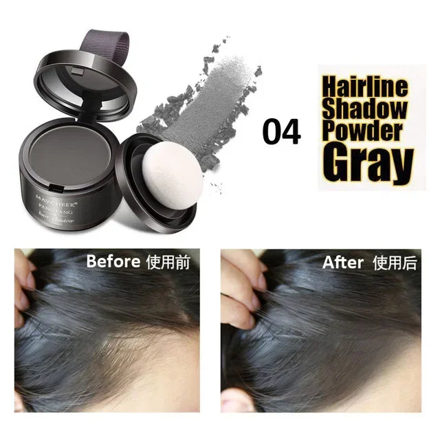 MAYCHEER Hairline Shadow Powder Hair Hair Fluffy Powder Instantly Modified Hair Edge Filled Forehead Hairline