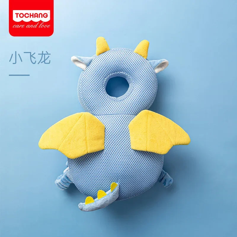 Premium Toddler Safety Backpack - Head Protection Cushion for Walking