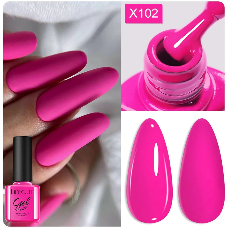 LILYCUTE Reflective Glitter Gel Nail Polish - 5ml Sparkling Liner