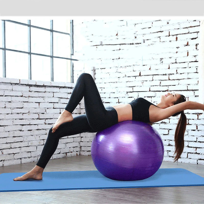 Premium Yoga Ball - Anti-Burst Exercise Ball 25cm/45cm with Pump