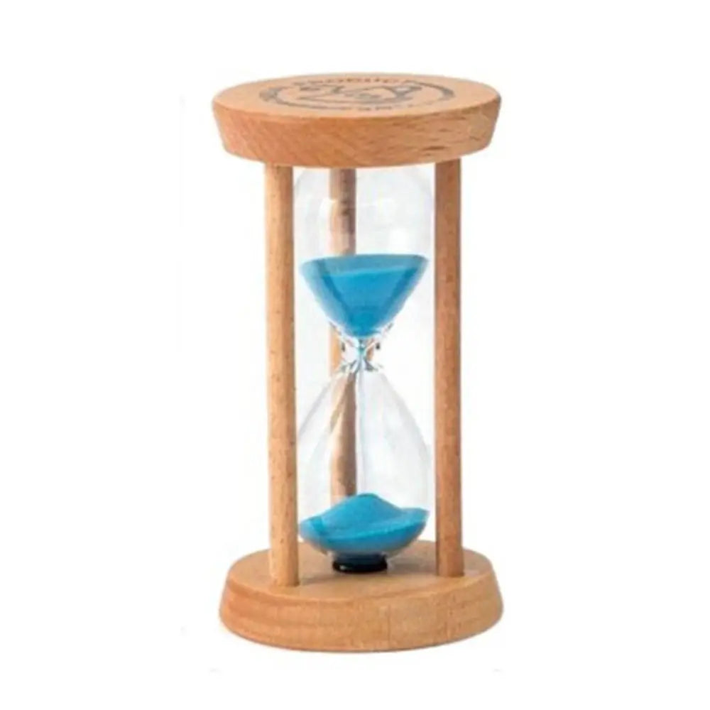 1/3/5 Minutes New Wooden Hourglass Mini Desktop Decoration Sand Clock Creative Timers Sandglass Hourglass Kitchen for Kids Gift