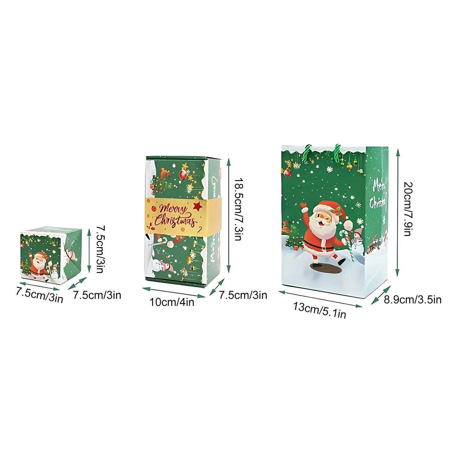 Christmas Surprise Bounce Box, Birthday Creative Surprise Gift, Folding Bounce Red Envelope Gift Box with Gift Box Gift Bag