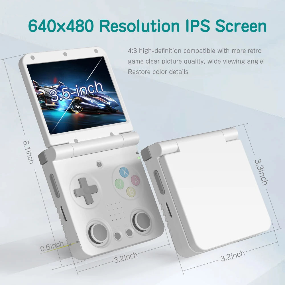 MIYOO Flip Retro Handheld Game Consoles IPS Screen Linux System Classic Portable Video Game Consolas Travel Bag Retroid Pocket