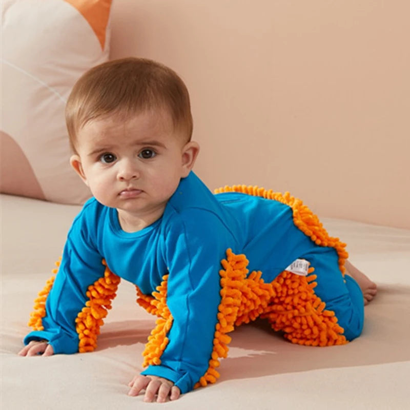 Premium Cotton Baby Romper - Spring Long Sleeve Jumpsuit