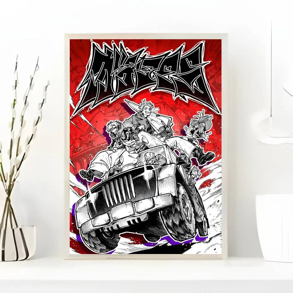 G-GACHIAKUTA ANIME Poster Art With Prints Home Bedroom Living Room Decoration Gift