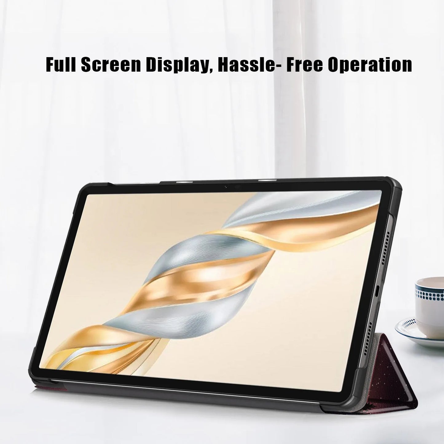 Case For Honor Pad X9A Cover 11.5 inch Tri-Folding Magnetic PU Hard Back Stand Shell For Huawei Honor Pad X9A 2025 Case Funda