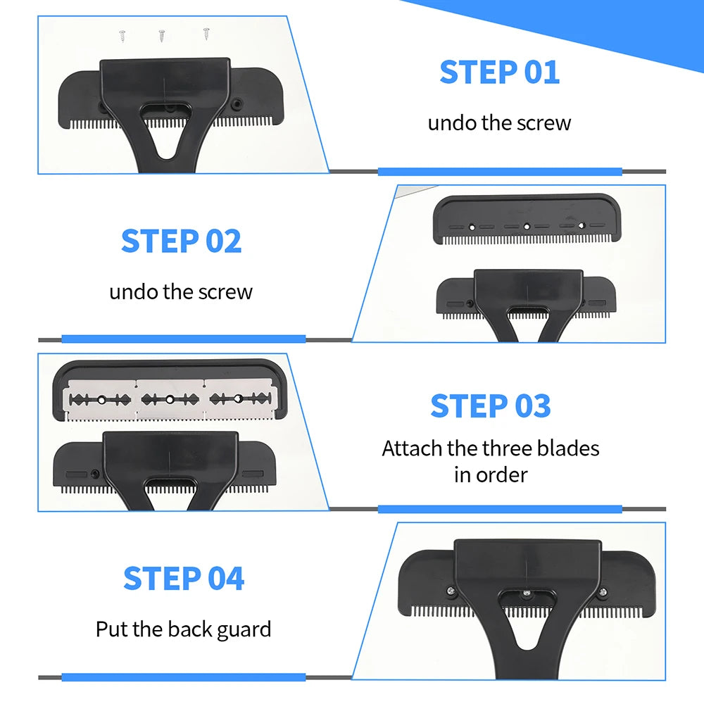 Men's Back Shaver - Long Handle Foldable Body Hair Trimmer