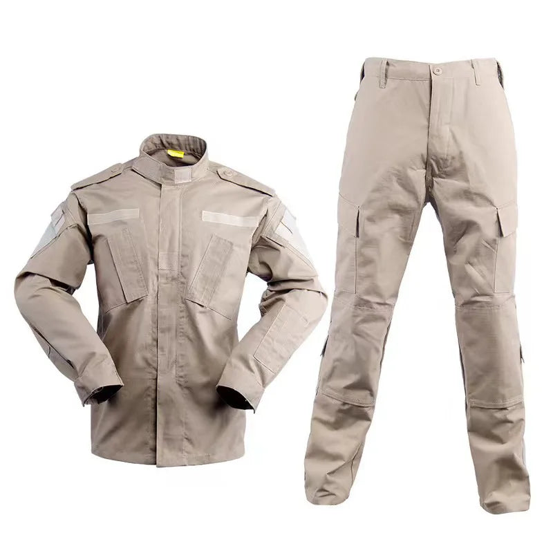 Second Generation 3 Color Grid ACU Series Outdoors Uniform Colete Tactico Militar Suit Tactical Clothing For Men